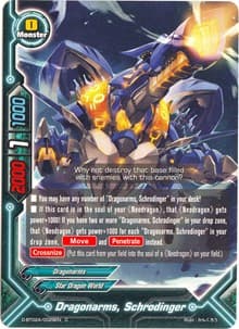 Dragonarms, Schrodinger - Four Dimensions - Future Card BuddyFight card