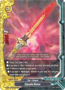Espada Renard (Red) - Four Dimensions - Future Card BuddyFight card