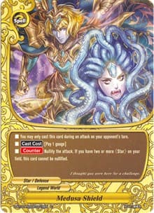 Medusa Shield - Four Dimensions - Future Card BuddyFight card