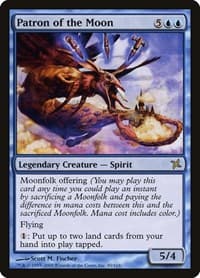 Patron of the Moon - Betrayers of Kamigawa - Magic: The Gathering card