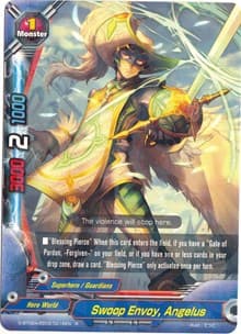 Swoop Envoy, Angelus - Four Dimensions - Future Card BuddyFight card