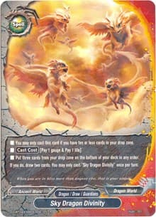 Sky Dragon Divinity - Four Dimensions - Future Card BuddyFight card
