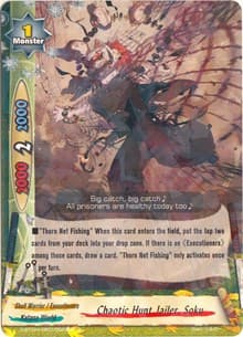 Chaotic Hunt Jailer, Soku - Four Dimensions - Future Card BuddyFight card