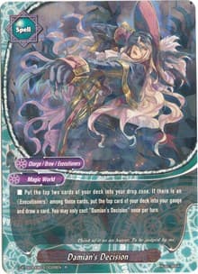 Damian's Decisions - Four Dimensions - Future Card BuddyFight card