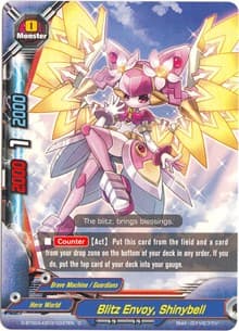 Blitz Envoy, Shinybell - Four Dimensions - Future Card BuddyFight card