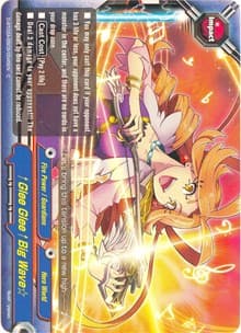 Glee Glee Big Wave - Four Dimensions - Future Card BuddyFight card