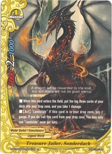 Treasure Jailer, Sonderdach - Four Dimensions - Future Card BuddyFight card