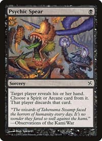 Psychic Spear - Betrayers of Kamigawa - Magic: The Gathering card
