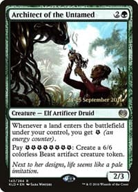 Architect of the Untamed - Prerelease Cards - Magic: The Gathering card
