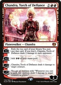 Chandra, Torch of Defiance - Prerelease Cards - Magic: The Gathering card
