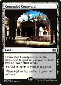 Concealed Courtyard (KLD) - Prerelease Cards - Magic: The Gathering card