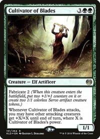 Cultivator of Blades - Prerelease Cards - Magic: The Gathering card