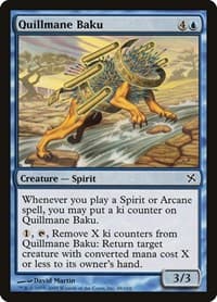 Quillmane Baku - Betrayers of Kamigawa - Magic: The Gathering card