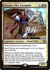 Depala, Pilot Exemplar - Prerelease Cards - Magic: The Gathering card