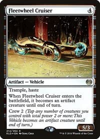 Fleetwheel Cruiser - Prerelease Cards - Magic: The Gathering card