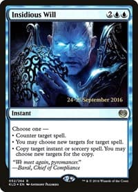 Insidious Will - Prerelease Cards - Magic: The Gathering card