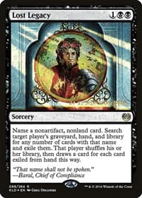 Lost Legacy - Prerelease Cards - Magic: The Gathering card