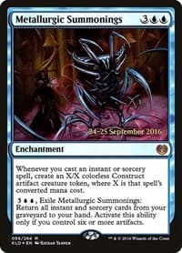 Metallurgic Summonings - Prerelease Cards - Magic: The Gathering card