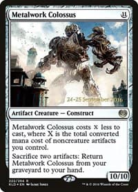 Metalwork Colossus - Prerelease Cards - Magic: The Gathering card