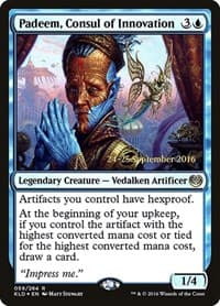 Padeem, Consul of Innovation - Prerelease Cards - Magic: The Gathering card