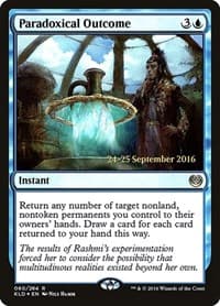 Paradoxical Outcome - Prerelease Cards - Magic: The Gathering card