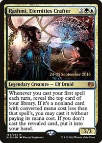 Rashmi, Eternities Crafter - Prerelease Cards - Magic: The Gathering card