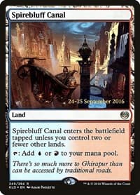 Spirebluff Canal (KLD) - Prerelease Cards - Magic: The Gathering card