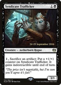 Syndicate Trafficker - Prerelease Cards - Magic: The Gathering card