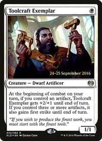 Toolcraft Exemplar - Prerelease Cards - Magic: The Gathering card