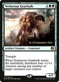 Verdurous Gearhulk - Prerelease Cards - Magic: The Gathering card