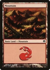 Mountain (76) - Duel Decks: Heroes vs. Monsters - Magic: The Gathering card