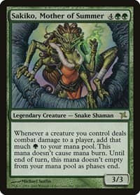 Sakiko, Mother of Summer - Betrayers of Kamigawa - Magic: The Gathering card
