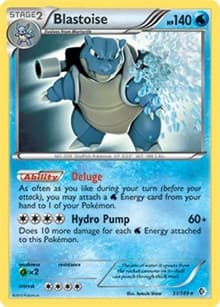 Blastoise - 31/149 (Non-Holo) - Deck Exclusives - Pokemon card