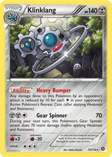 Klinklang - 73/114 (XY Steam Siege) - Deck Exclusives - Pokemon card