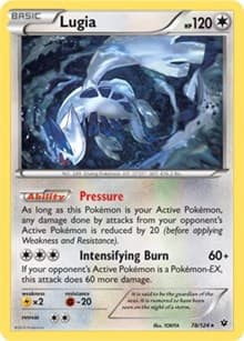 Lugia - 78/124 (XY Fates Collide) - Deck Exclusives - Pokemon card