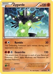 Zygarde - 53/124 (XY Fates Collide) - Deck Exclusives - Pokemon card