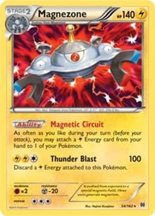 Magnezone - 54/162 (XY BREAKthrough) - Deck Exclusives - Pokemon card
