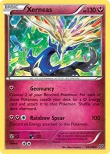 Xerneas - 96/146 (Cracked Ice Holo) - Deck Exclusives - Pokemon card