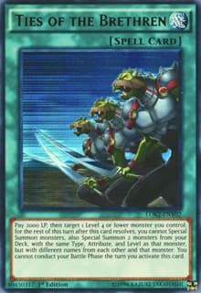 Ties of the Brethren - Legendary Decks II - YuGiOh card