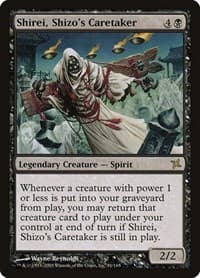 Shirei, Shizo's Caretaker - Betrayers of Kamigawa - Magic: The Gathering card
