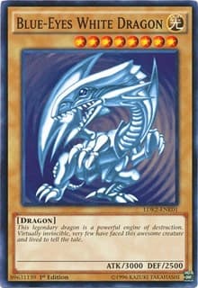 Blue-Eyes White Dragon (Version 2) - Legendary Decks II - YuGiOh card