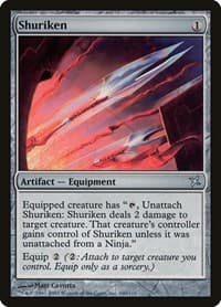 Shuriken - Betrayers of Kamigawa - Magic: The Gathering card