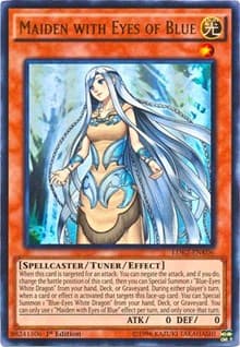 Maiden with Eyes of Blue - Legendary Decks II - YuGiOh card