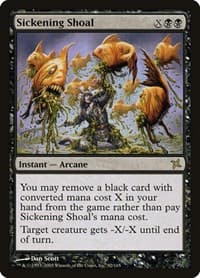 Sickening Shoal - Betrayers of Kamigawa - Magic: The Gathering card
