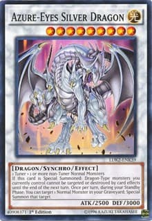 Azure-Eyes Silver Dragon - Legendary Decks II - YuGiOh card