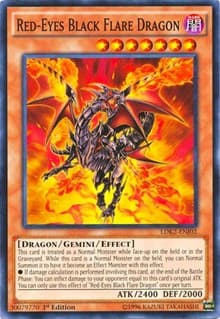 Red-Eyes Black Flare Dragon - Legendary Decks II - YuGiOh card