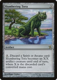 Slumbering Tora - Betrayers of Kamigawa - Magic: The Gathering card
