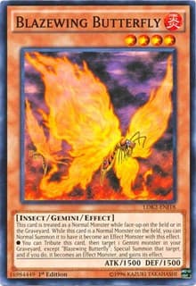 Blazewing Butterfly - Legendary Decks II - YuGiOh card