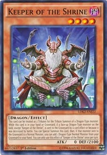Keeper of the Shrine - Legendary Decks II - YuGiOh card