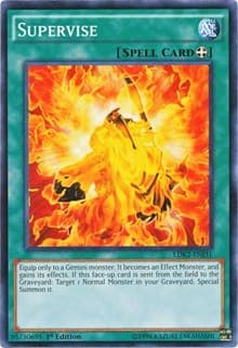 Supervise - Legendary Decks II - YuGiOh card